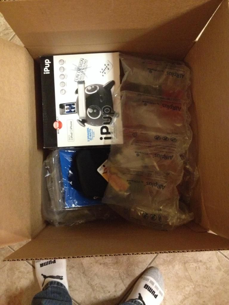 The box has been opened...it was bigger than I expected