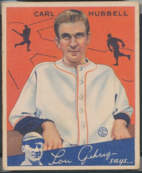 '34 Goudey Hubbell