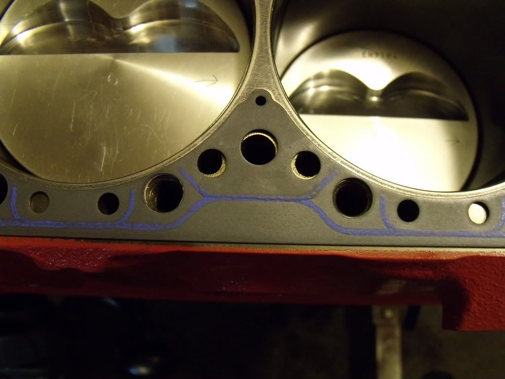 Felpro gasket for 400 SBC restricts coolant passages why? Don