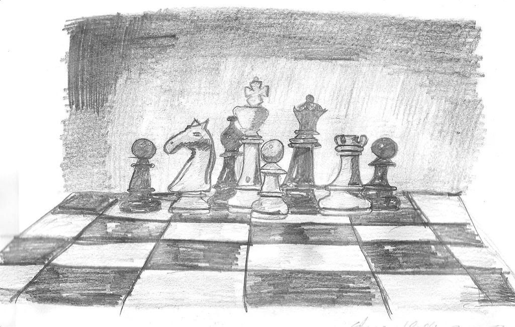 chess drawing