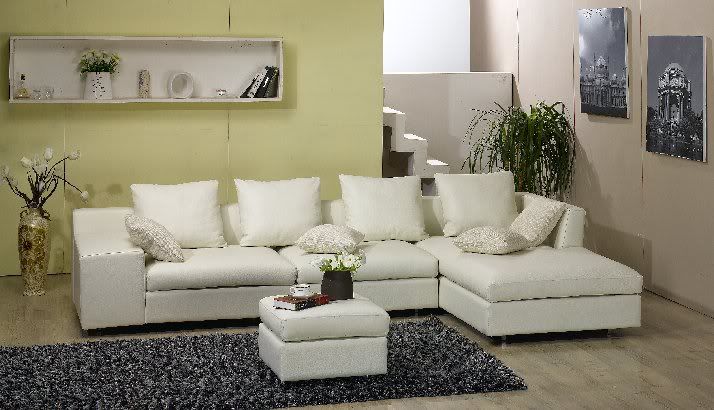 Furniture of White Sofa Nature Preview for Living Room