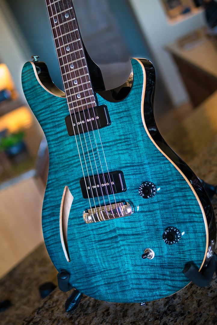 Followup on PRS SE Custom SemiHollow P90 purchase The Gear Page