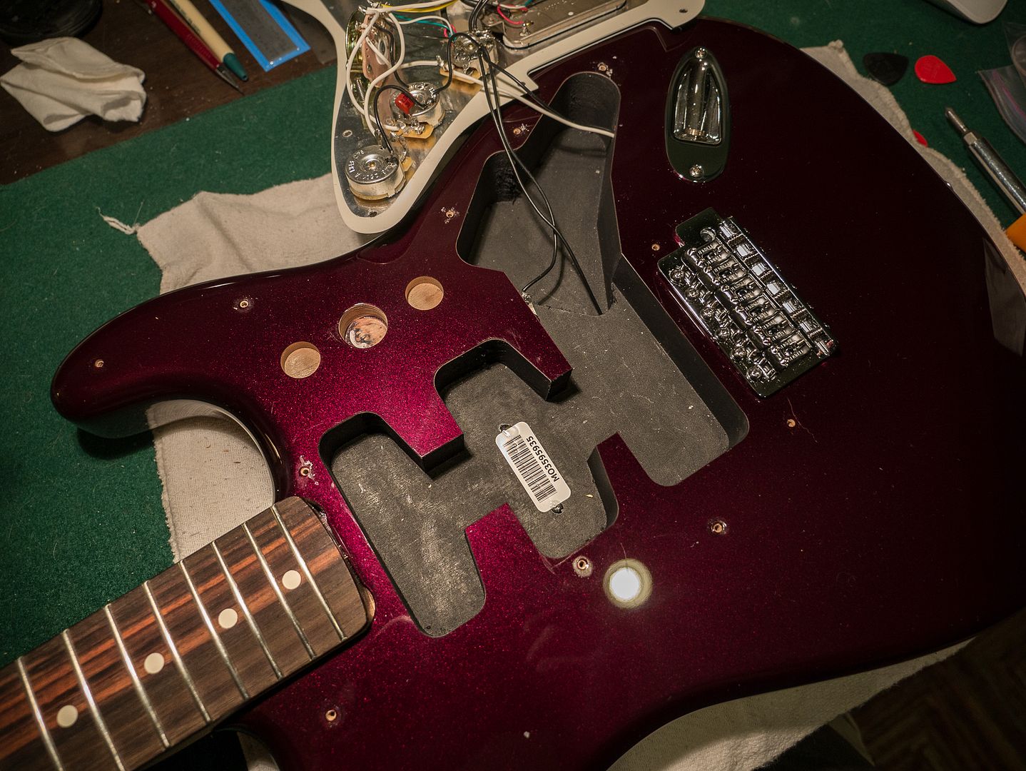 Fender MIM Standard Strat Routing Fender Stratocaster Guitar Forum