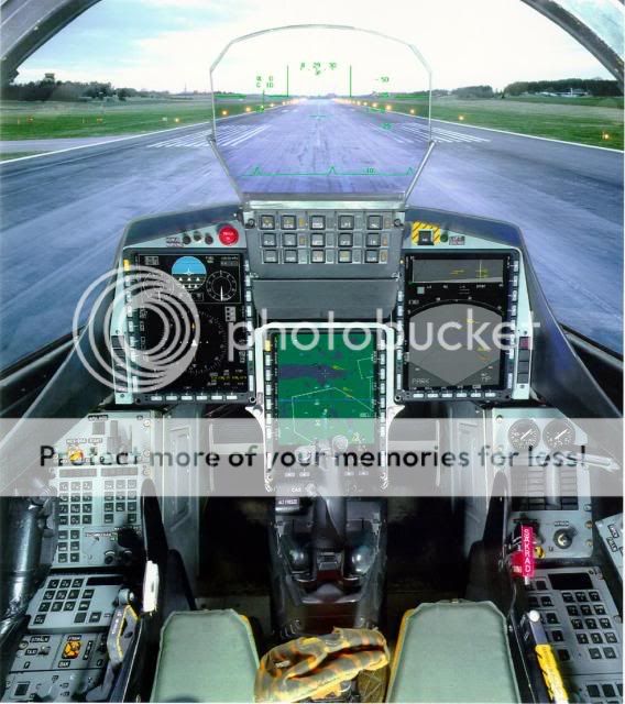 Cockpit F-22 Raptor